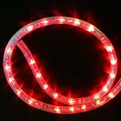 2018 hot flashing led light rope for holiday